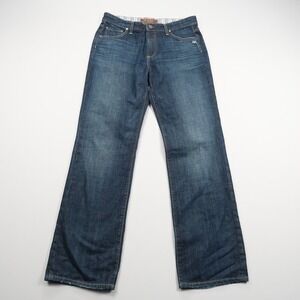 Paige PPD Mens JRG Jeans 32 Blue Relaxed Fit 100% Cotton Denim USA Made